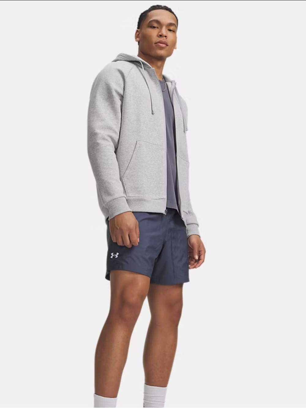 Mens UA Under Armour Volley Shorts Lined Blue Size Small NWT fast dry anti odour